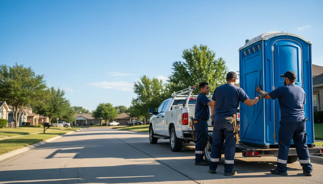 Portable Toilet Rental in Sheridan, IL near me